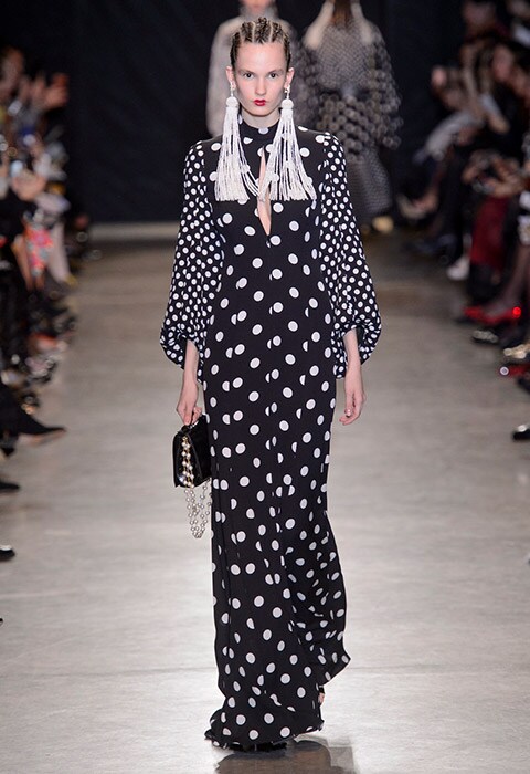 Andrew gn shop polka dot dress