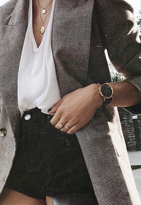 #AsSeenOnMe blogger wearing a collared blazer | ASOS Fashion & Beauty Feed