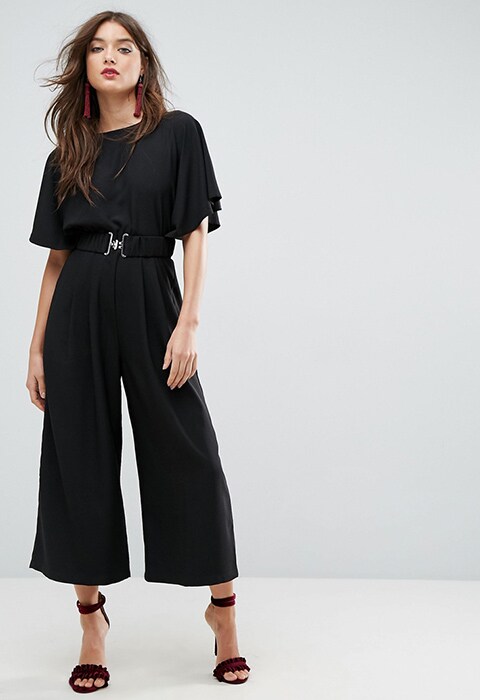 ASOS Tea Jumpsuit with Elasticated Belt, available on ASOS