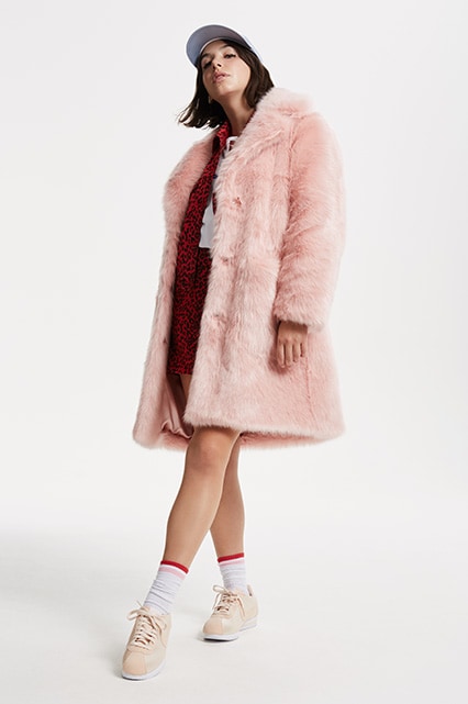 ASOS Insider Barbara wearing a pink faux fur coat | ASOS Fashion & Beauty Feed