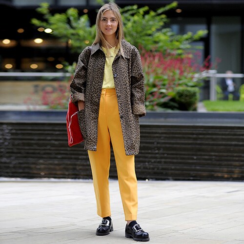 London-based street style girl wearing a leopard print jacket | ASOS Fashion & Beauty Feed