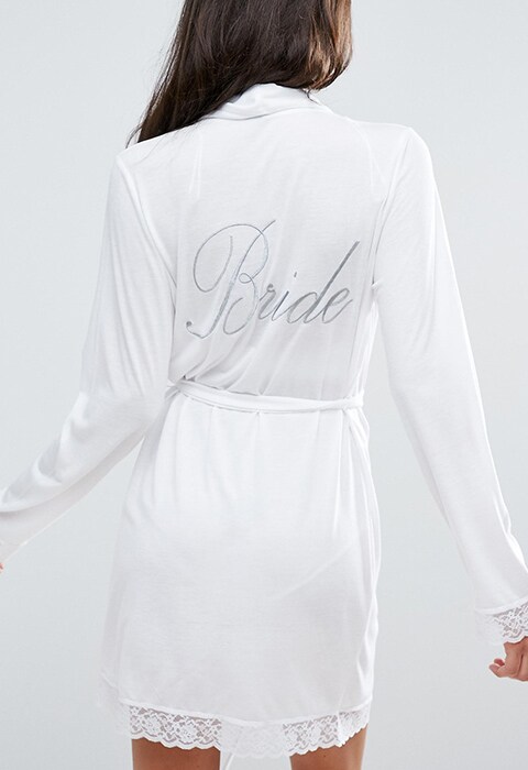 ASOS BRIDAL Bride Robe, available on ASOS