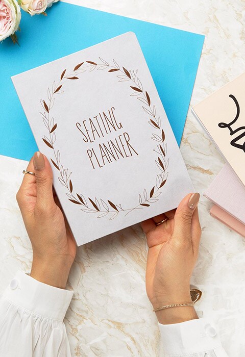 Paperchase Wedding Seating Planner, available on ASOS