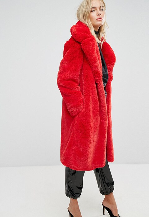 Mango Faux Fur Coat | ASOS Fashion & Beauty Feed