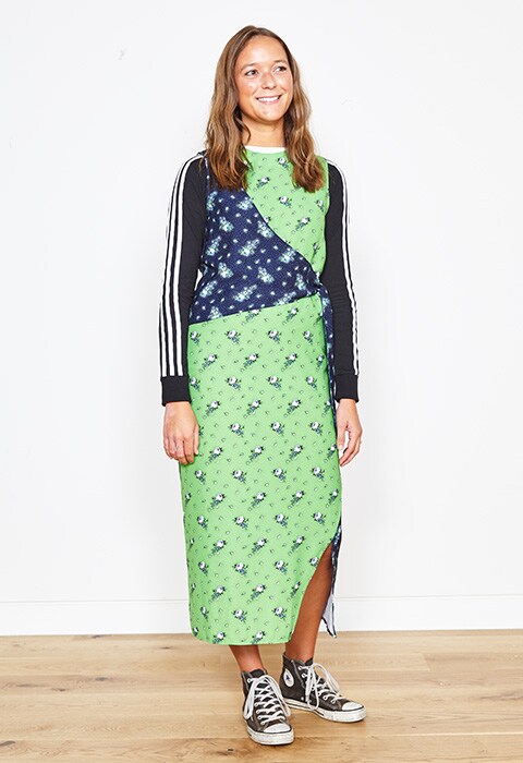 Kady Edwards wearing a ditsy print dress | ASOS Style Feed