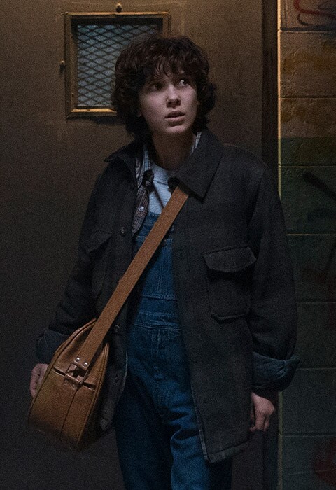 Eleven wearing dungarees on Stranger Things | ASOS Style Feed