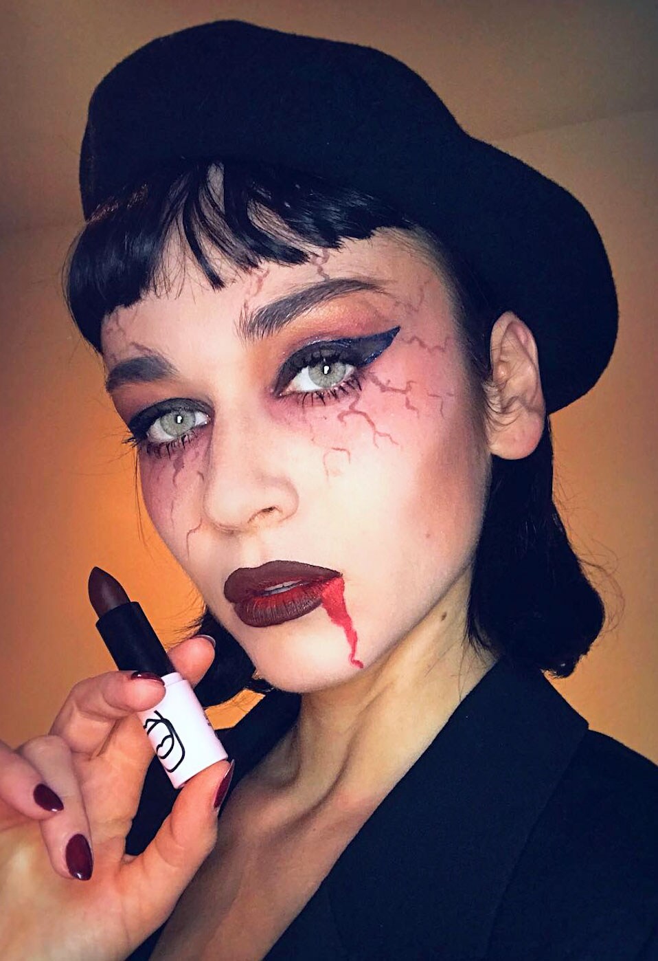 halloween beauty look