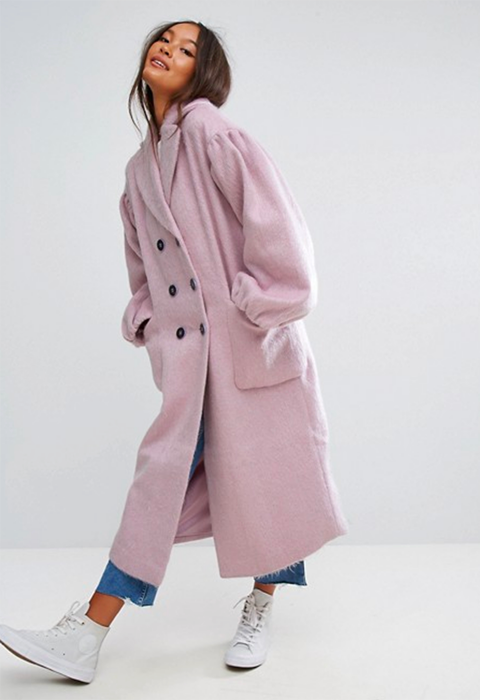pink coat