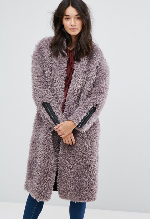 fur coat