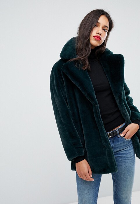 fur coat