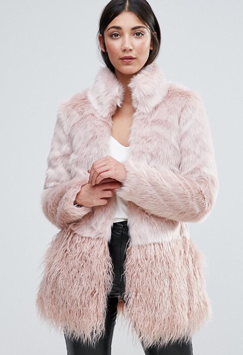 fur coat