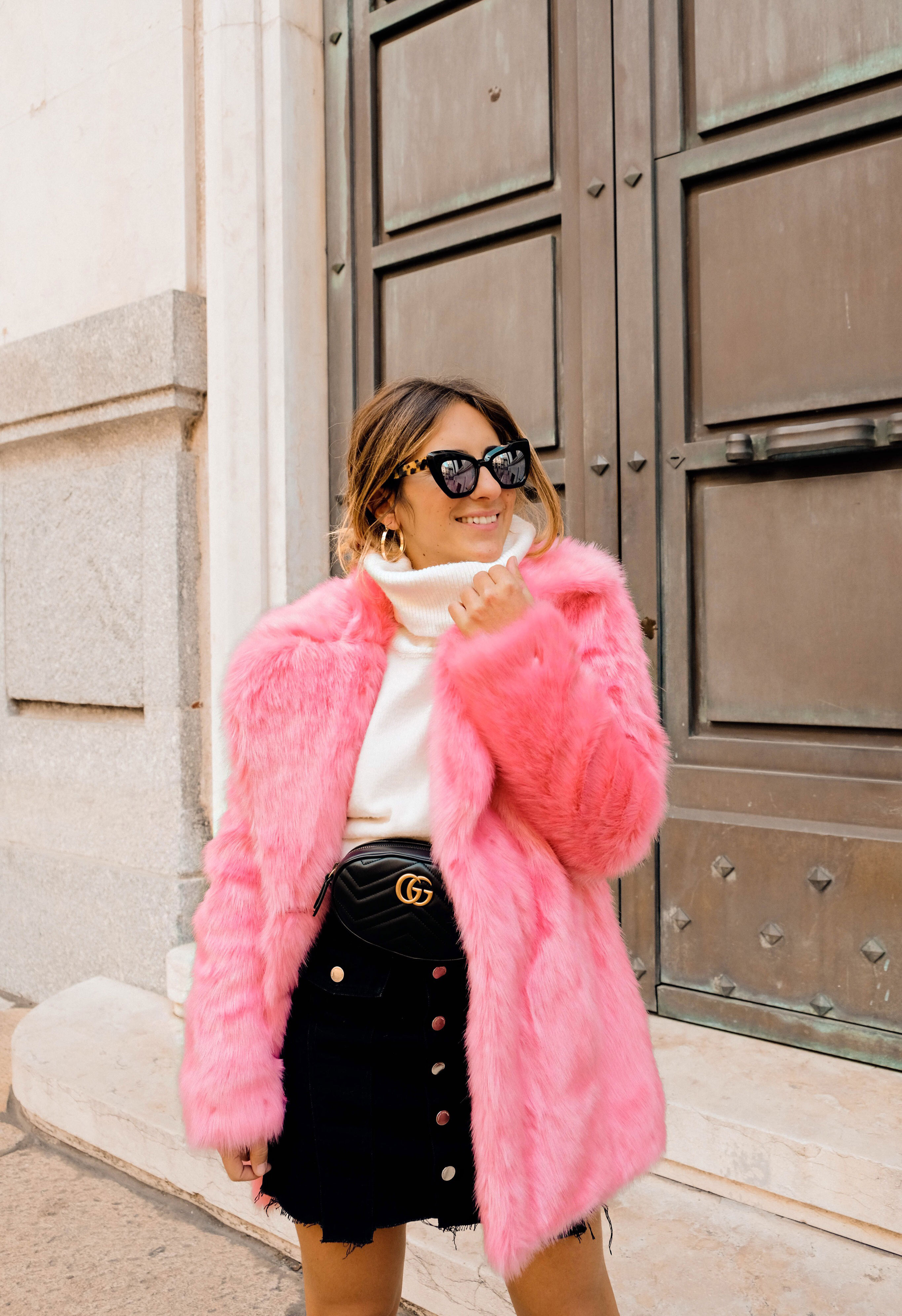 lotw pink faux fur