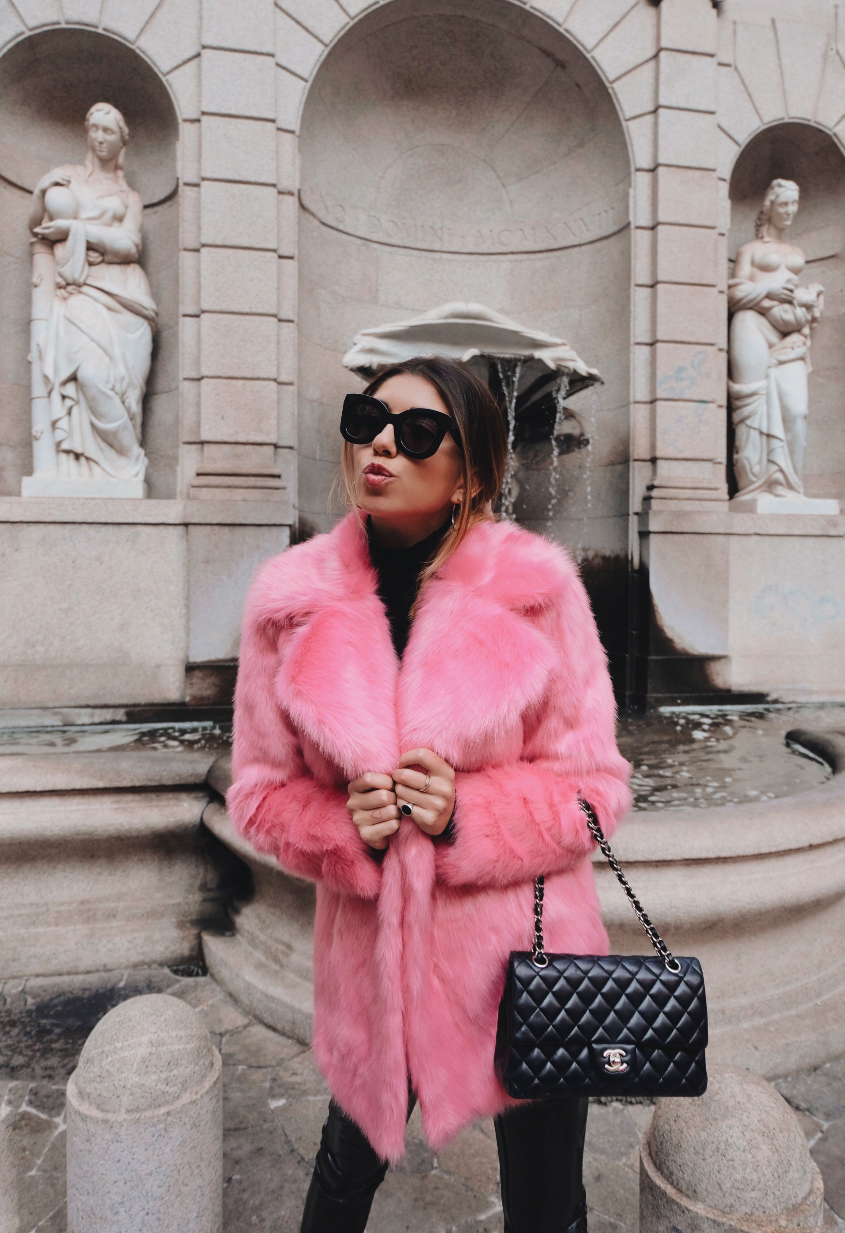 lotw pink faux fur