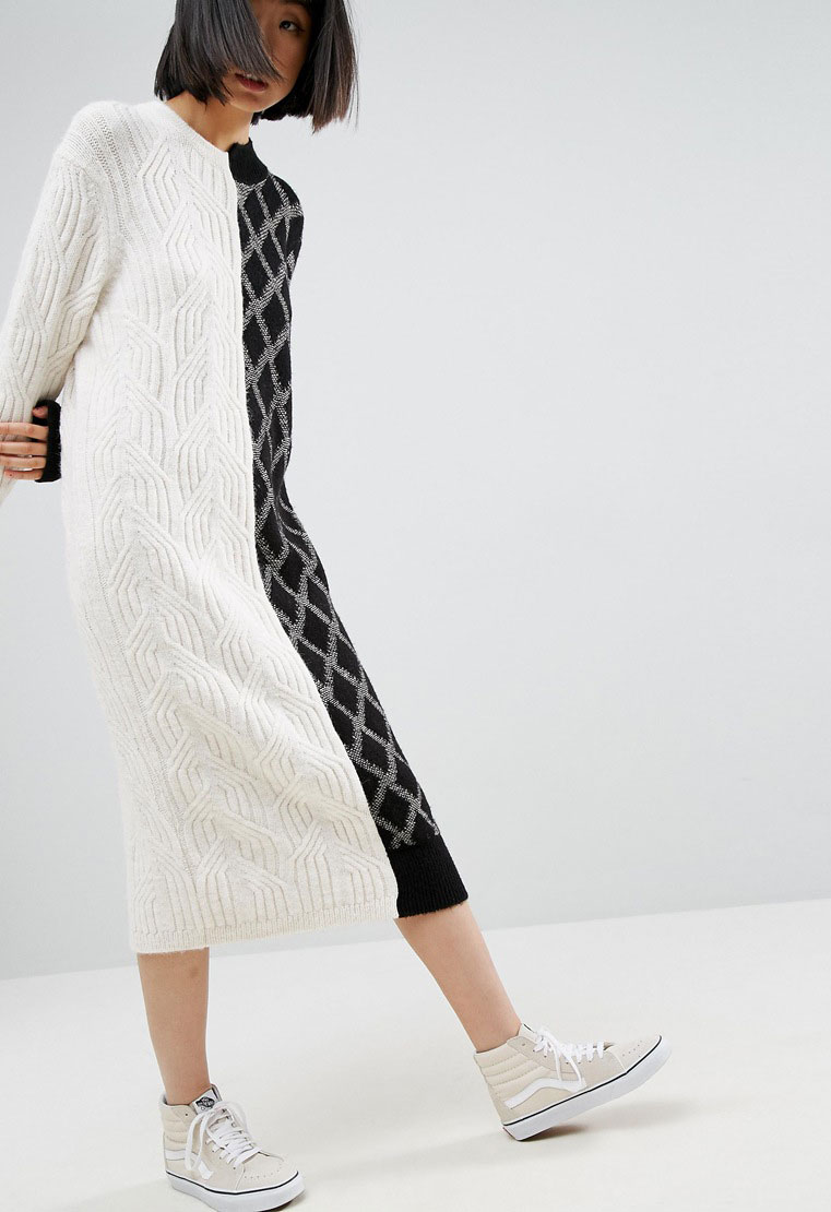 I Vestiti In Maglia di ASOS White | ASOS