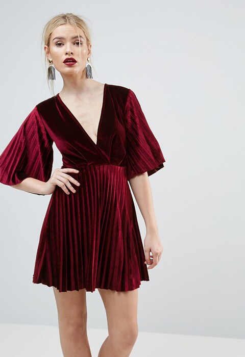 velvet dress