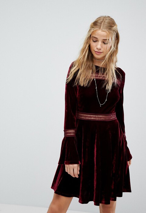 velvet dress