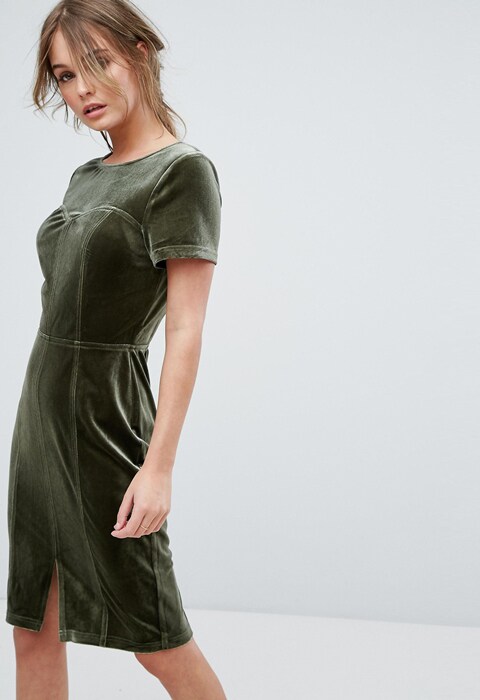 velvet dress
