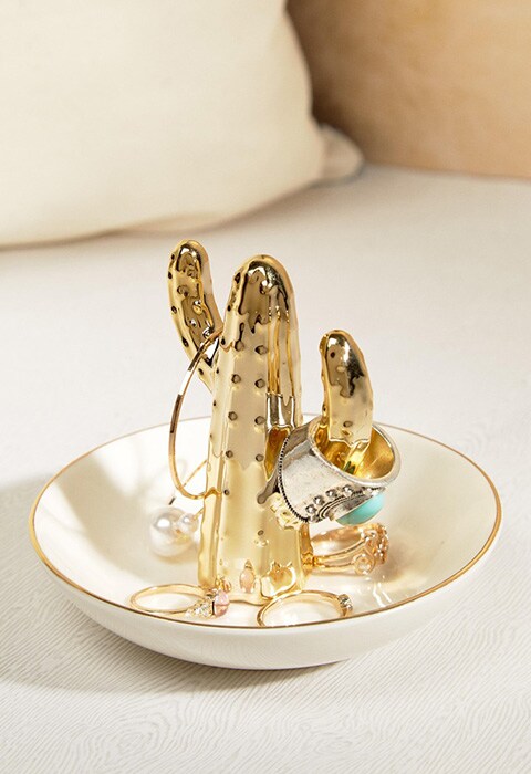 Sass & Belle Cactus Ring Dish, available on ASOS