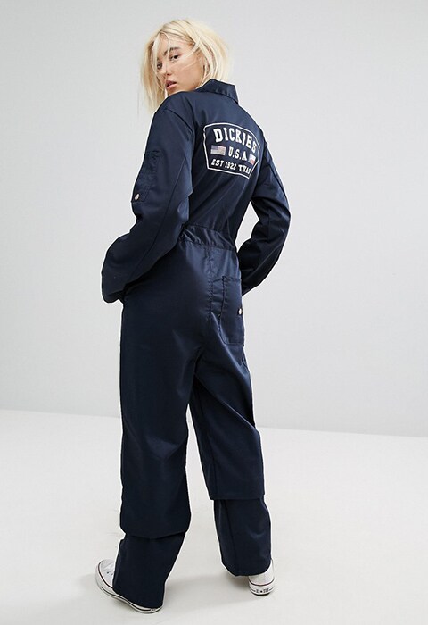 Dickies Oversized Workwear Jumpsuit With Back Print | ASOS Style Feed