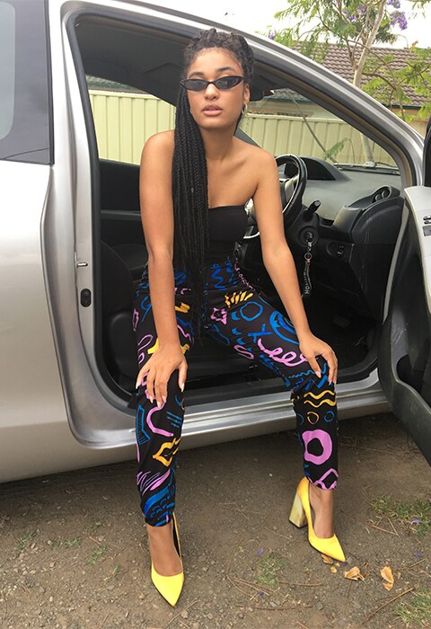 Ebony Boadu – the Sydney-based DJ and new ASOS Insider you need to follow – wearing PJ pants | ASOS Fashion & Beauty Feed