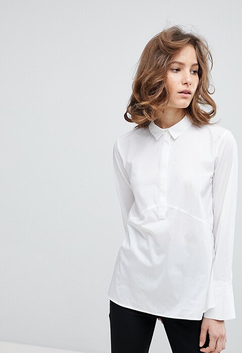 Selected Femme Long Sleeved Shirt | ASOS Fashion & Beauty Feed