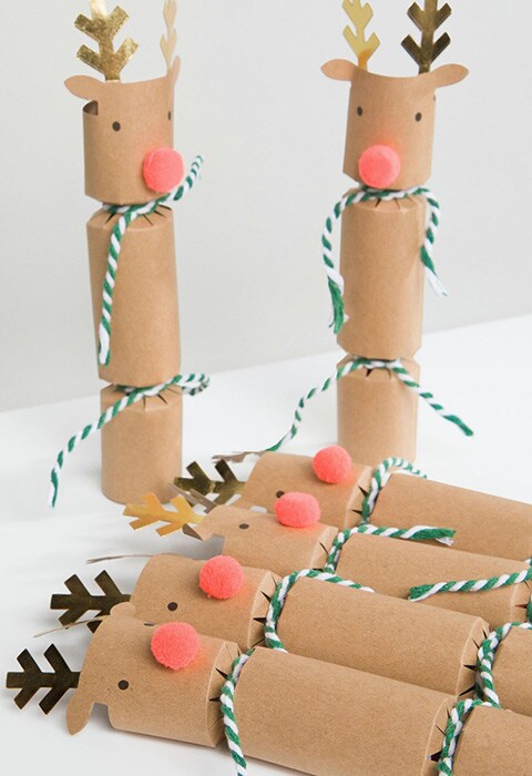 Meri Meri Reindeer Christmas Crackers 6pk