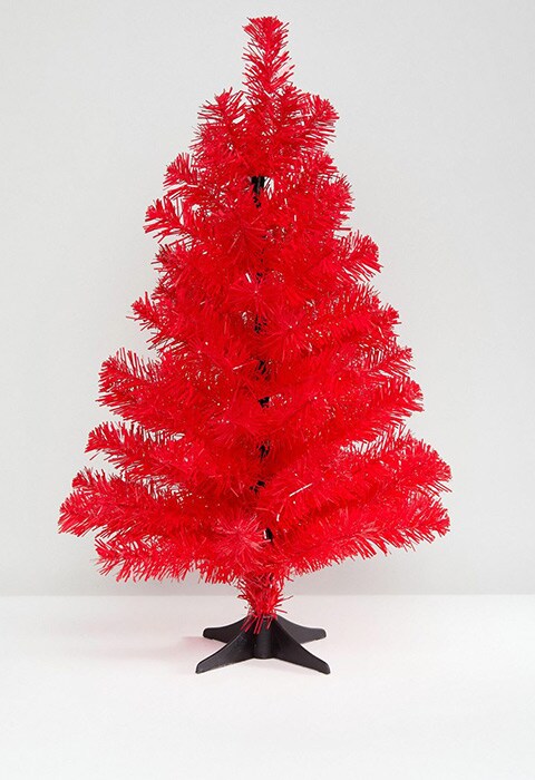 Paperchase 2 Foot Pink Christmas Tree
