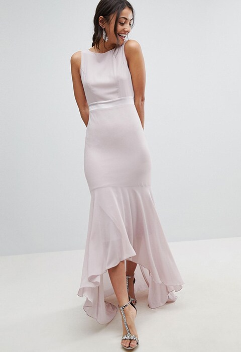TFNC WEDDING Maxi Dress With High Low Hem, £58 | ASOS Fashion & Beauty Feed 