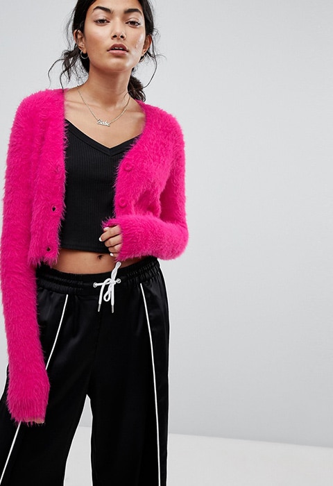 3 Hot Pink Cardigans To Obsess Over ASOS