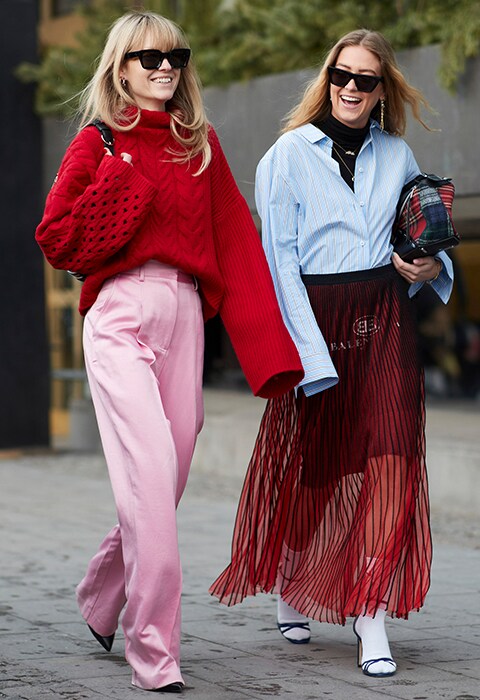 look scandinave femme Fashion Week Stockholm ASOS couleurs