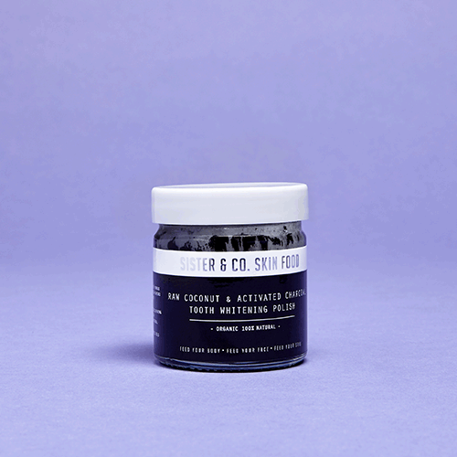 Sister & Co Raw Coconut & Activated Charcoal Tooth Whitening Polish 60ml, £27