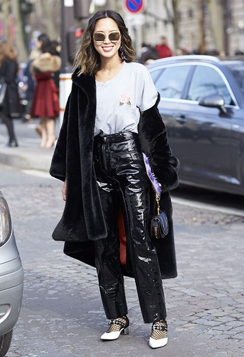 Aimee Song Of Style at Paris Fashion Week