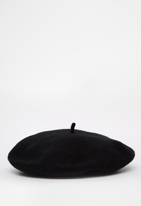 Black ASOS Design beret