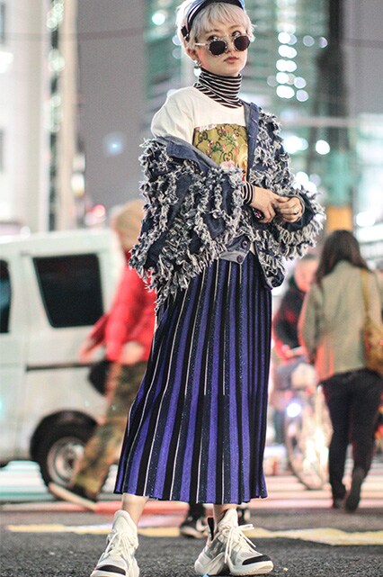 Street style Tokyo Fashion Week AH18 Femme 