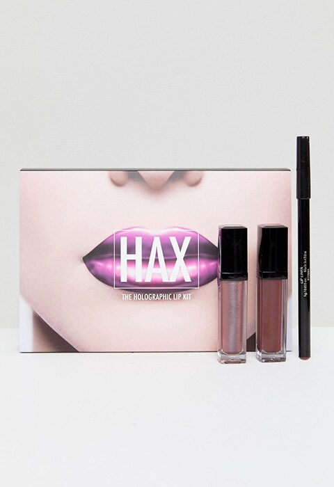 HAX Exclusive Holographic Lip Kit, £17.99
