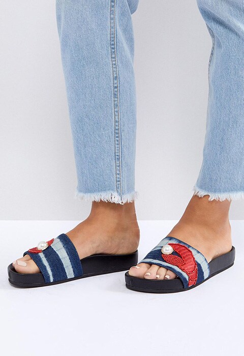 Summer sliders online womens