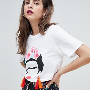 magliette frida kahlo stradivarius