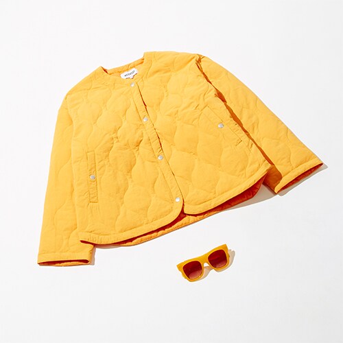 Bright orange weekday jacket