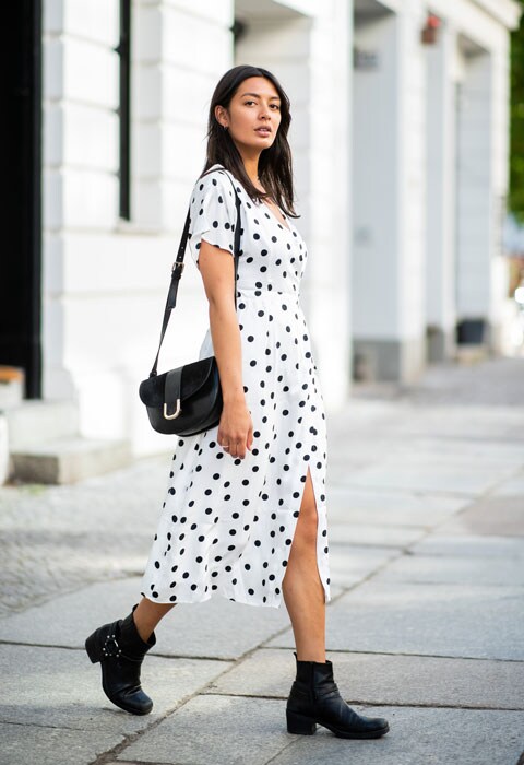 polka dots street style decoded