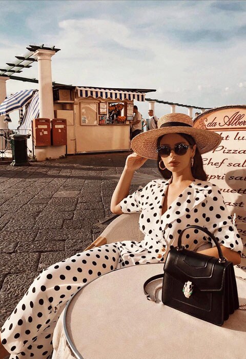 polka dots street style decoded