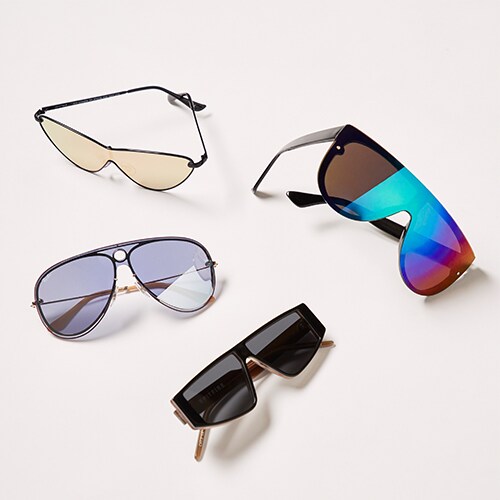 Futuristic sunglasses, available at ASOS