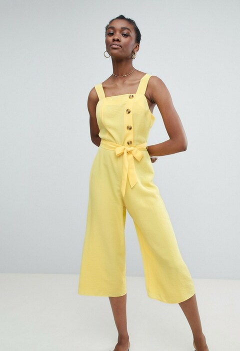 get the look yellow jumpsuit