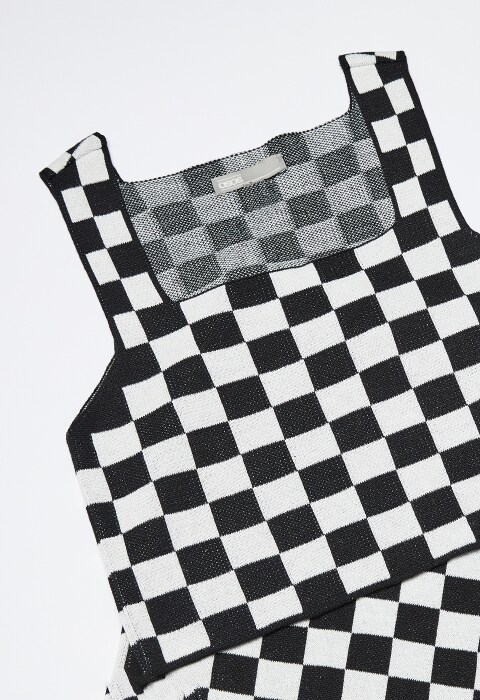 Checkerboard monochrome co-ord from ASOS