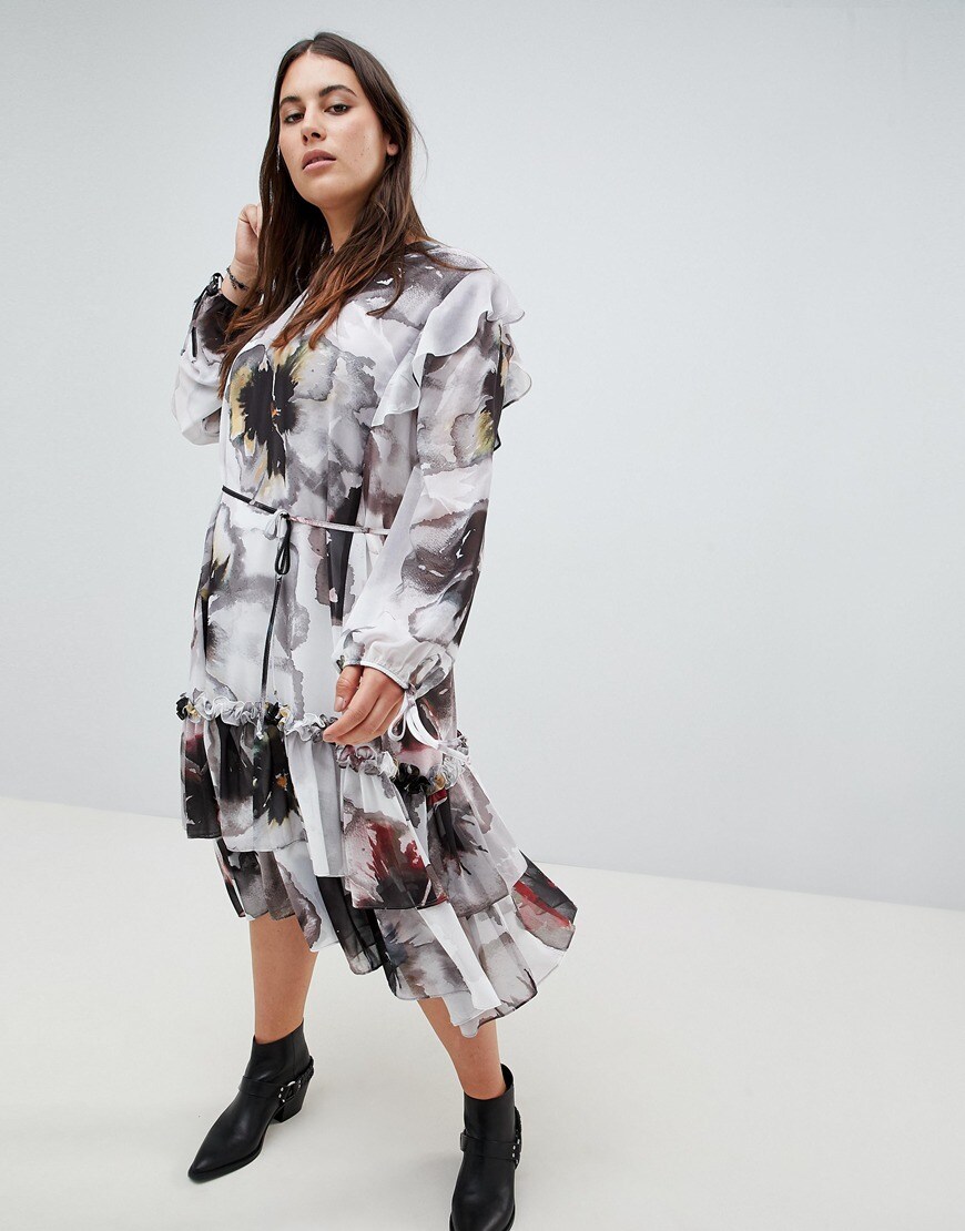 Religion long-sleeved dress available at ASOS | ASOS Fashion & Beauty Feed