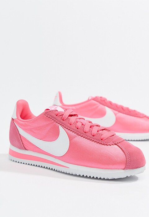 Pink Nike Cortez