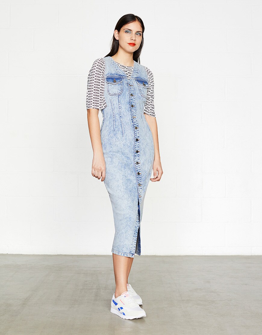Denim dress