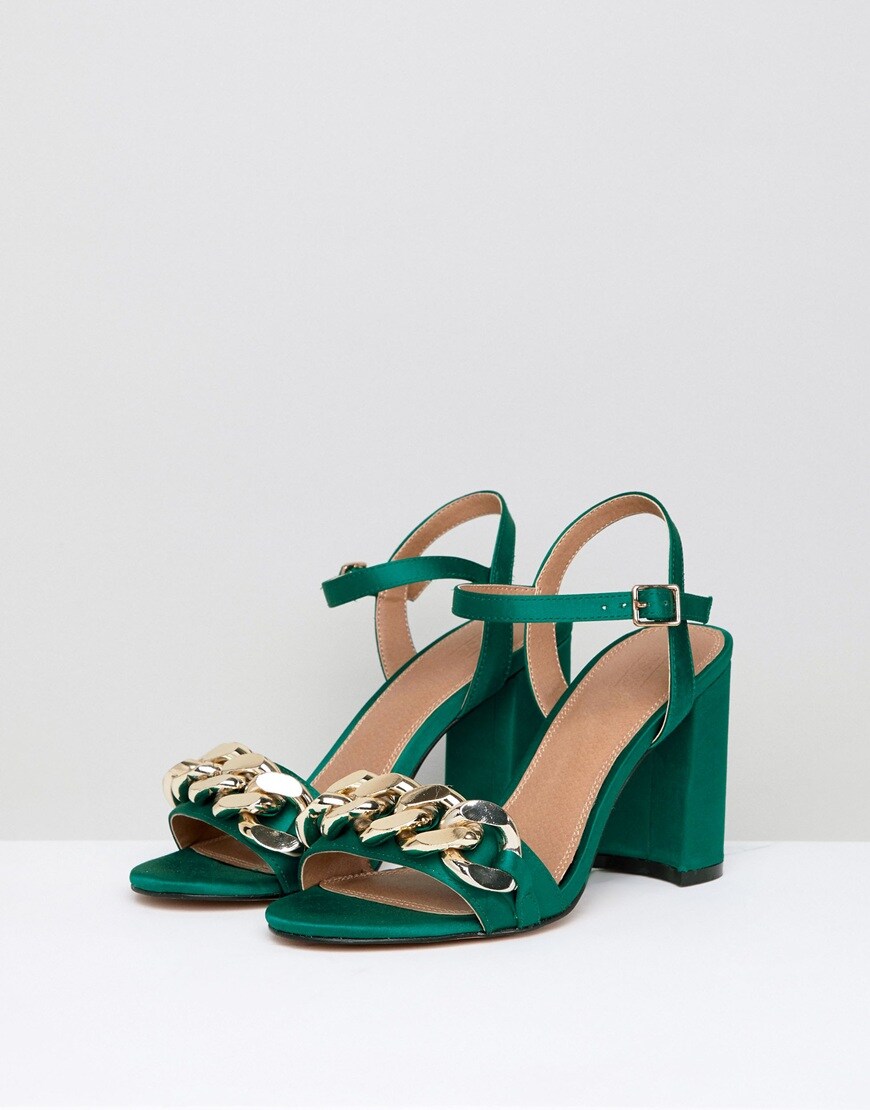 ASOS DESIGN Hawk Heeled Sandals available at ASOS | ASOS Style Feed