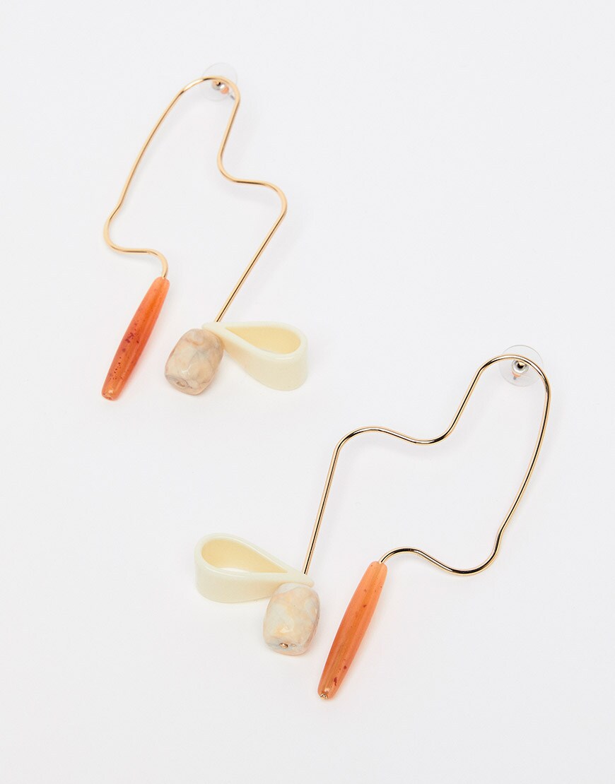 Sculptural earrings from ASOS | ASOS Fashion & Beauty Feed