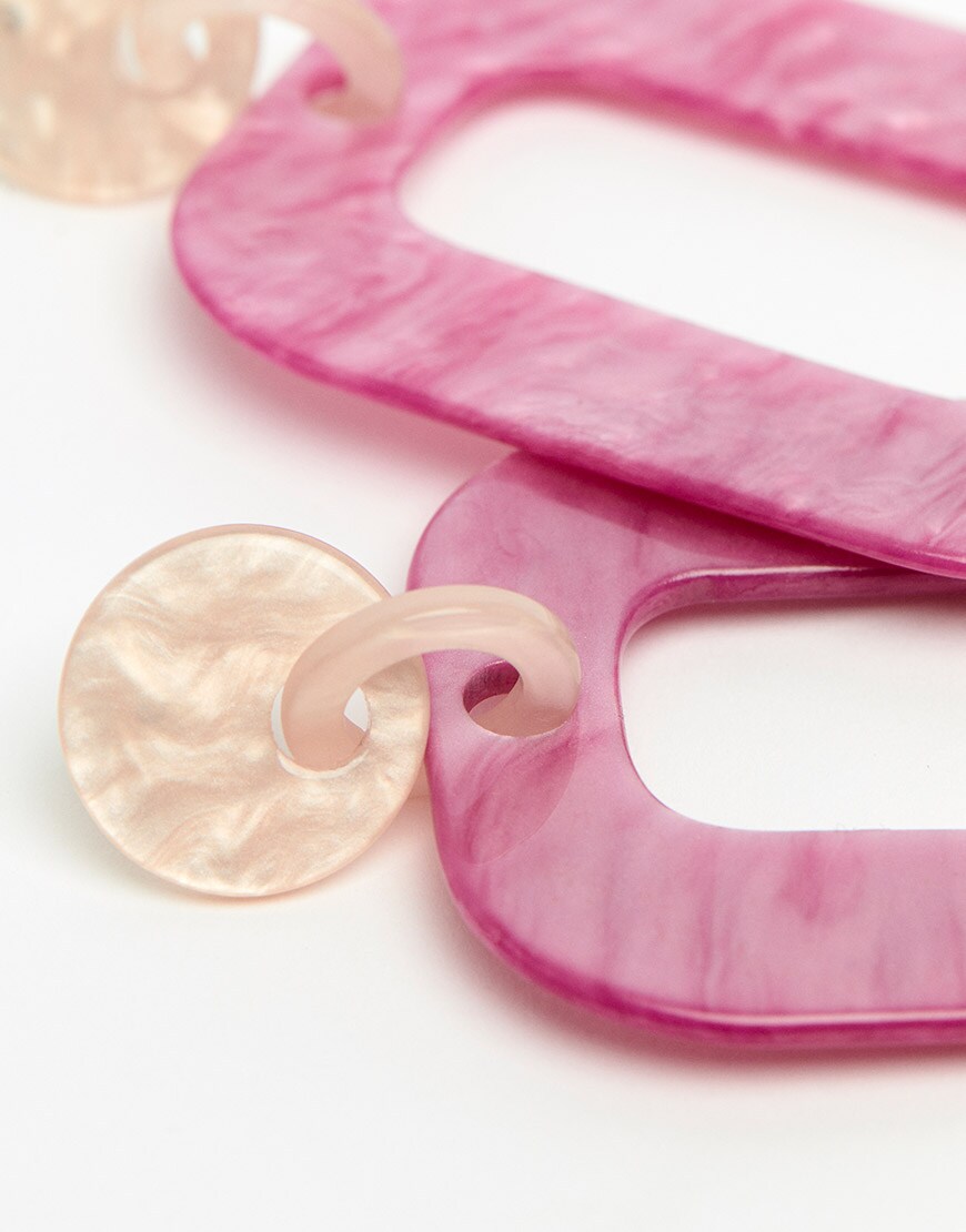 Resin disk earrings at ASOS | ASOS Fashion & Beauty Feed