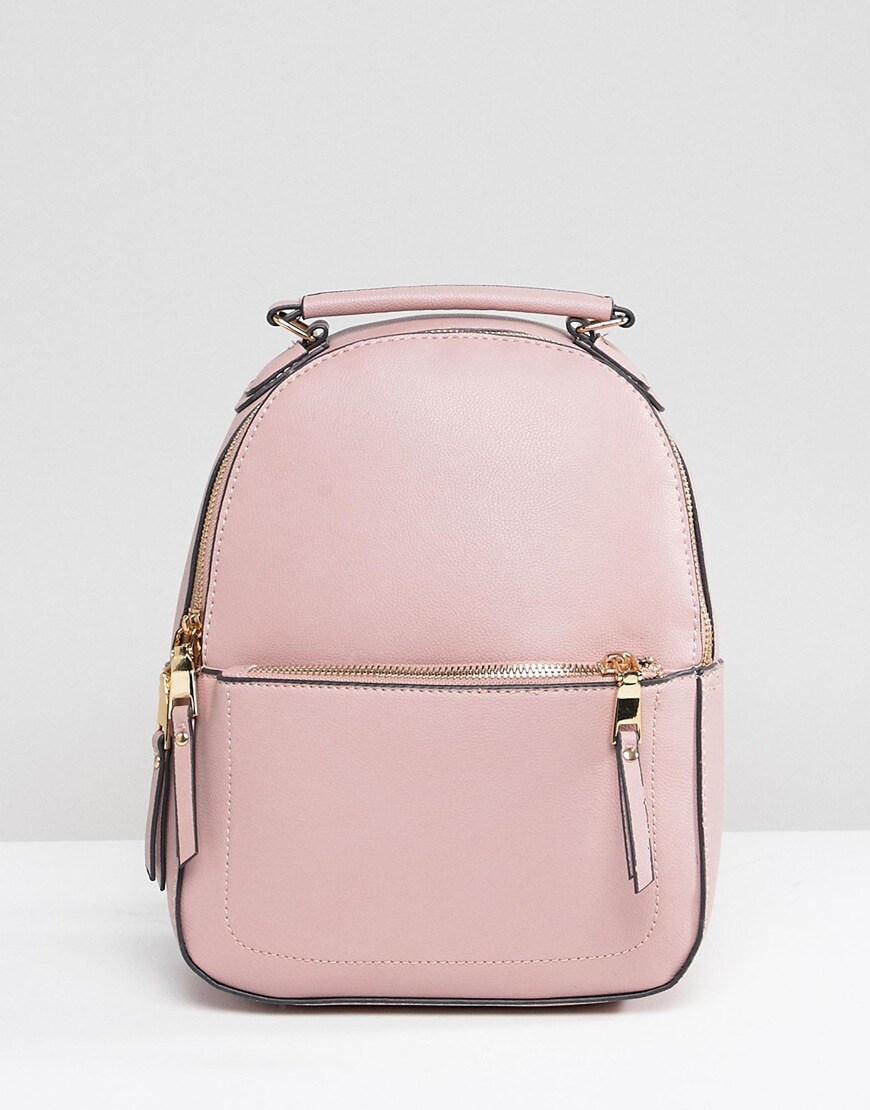 Accessorize pink dome backpack | ASOS Fashion & Beauty Feed